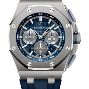 Replica Audemars Piguet Royal Oak Offshore Selfwinding Chronograph Blue, Silver 26480TI.OO.A027CA.01