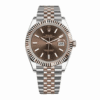 Rolex Replica 1:1 Watch DateJust Chocolate Dial EW Factory 41mm