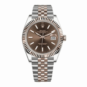Rolex Replica 1:1 Watch DateJust Chocolate Dial EW Factory 41mm