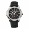 Replica Patek Philippe Aquanaut Travel Time Stainless Steel Watch 5164A-001