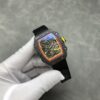 Replica Richard Mille RM 67-02 Super Clone 47mm Skeleton Dial Carbon Fiber Watch
