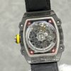 Replica Richard Mille RM 67-02 Super Clone 47mm Skeleton Dial Carbon Fiber Watch