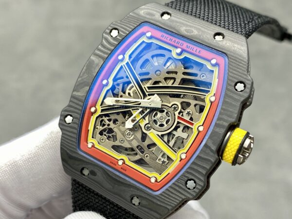Replica Richard Mille Rm 67-02 Super Clone 47Mm Skeleton Dial Carbon Fiber Watch 27 Replica Richard Mille Rm 67-02 Super Clone 47Mm Skeleton Dial Carbon Fiber Watch