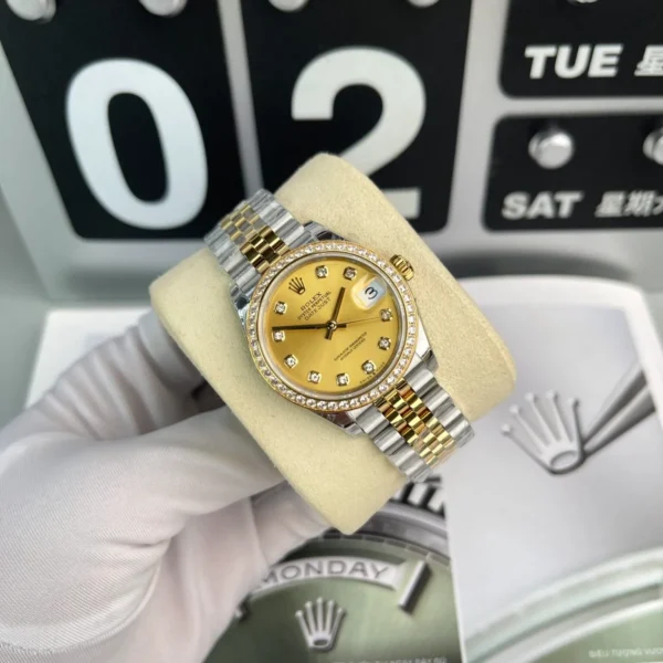 Rolex Datejust Champagne Dial 116243 36 Mm 1