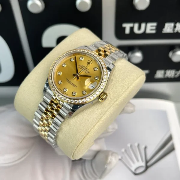Rolex Datejust Champagne Dial 116243 36 Mm 2