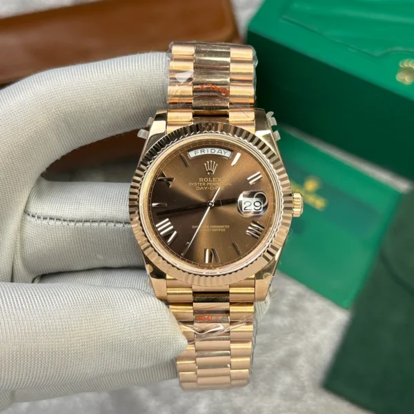 Rolex Day Date Ii Chocolate Dial 218235 40 Mm 1