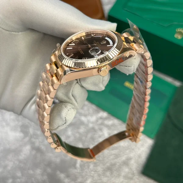 Rolex Day Date Ii Chocolate Dial 218235 40 Mm 3