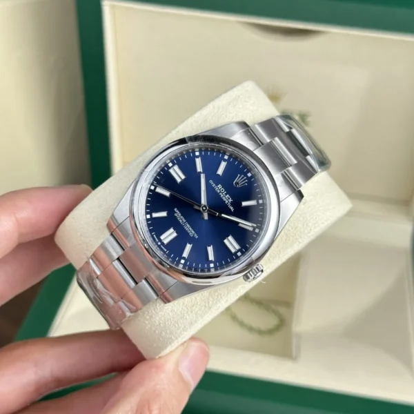 Rolex Oyster Perpetual Blue Dial 124300 41 Mm 1
