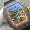Replica Richard Mille RM 67-02 Super Clone 47mm Skeleton Dial Carbon Fiber Watch