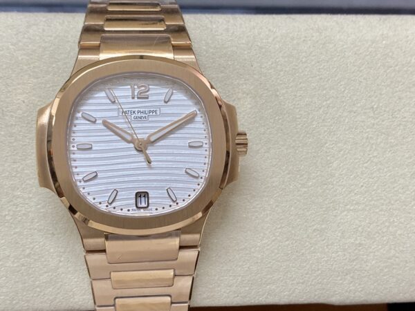 Replica Patek Philippe Nautilus Ladies Rose Gold &Amp; Yellow Gold Silver Dial 7118 1R 001 35.2Mm 34 Replica Patek Philippe Nautilus Ladies Rose Gold &Amp; Yellow Gold Silver Dial 7118 1R 001 35.2Mm