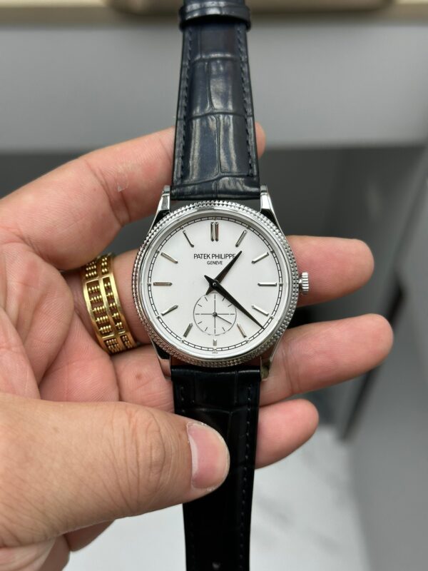 Replica Patek Philippe Calatrava White Gold 6119G 001 31 Replica Patek Philippe Calatrava White Gold 6119G 001