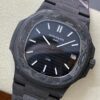 Replica Patek Philippe Nautilus Carbon Fiber Case Black Dial 5711 40MM