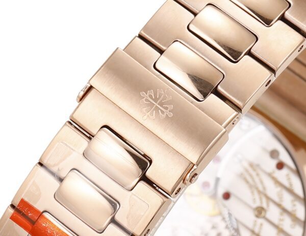 Replica Patek Philippe Nautilus Moon Phase Rose Gold Brown Sunburst 5712 1R 001 40Mm 27 Replica Patek Philippe Nautilus Moon Phase Rose Gold Brown Sunburst 5712 1R 001 40Mm