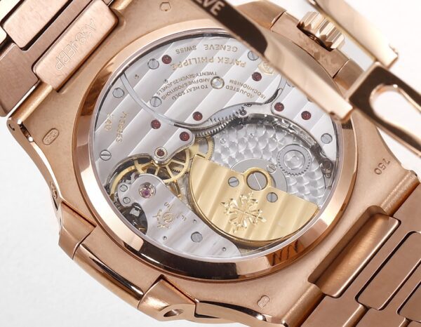 Replica Patek Philippe Nautilus Moon Phase Rose Gold Brown Sunburst 5712 1R 001 40Mm 25 Replica Patek Philippe Nautilus Moon Phase Rose Gold Brown Sunburst 5712 1R 001 40Mm