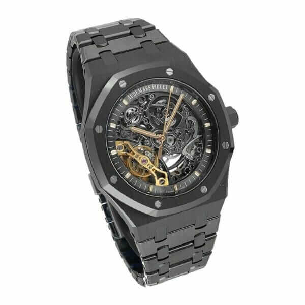 Replica Audemars Piguet Black Skeleton 6 Replica Audemars Piguet Black Skeleton