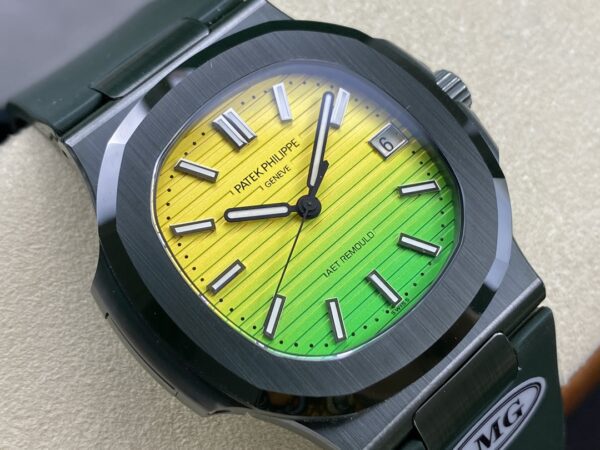 Replica Patek Philippe Nautilus Yellow &Amp; Green 5711 40Mm 19 Replica Patek Philippe Nautilus Yellow &Amp; Green 5711 40Mm