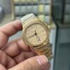 Replica Patek Philippe Nautilus Ladies Rose Gold & Yellow Gold Silver Dial 7118 1R 001 35.2mm