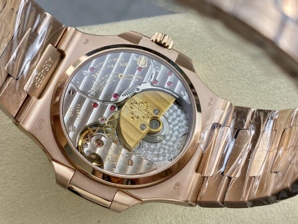 Replica Patek Philippe Nautilus Moon Phase Rose Gold Black Dial 5712 1R 001 40Mm 32 Replica Patek Philippe Nautilus Moon Phase Rose Gold Black Dial 5712 1R 001 40Mm