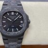 Replica Patek Philippe Nautilus Carbon Fiber Case Black Dial 5711 40MM