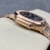 Replica Patek Philippe Nautilus Moon Phase Rose Gold Black Dial 5712 1R 001 40MM