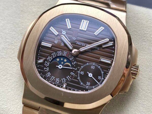 Replica Patek Philippe Nautilus Moon Phase Rose Gold Brown Sunburst 5712 1R 001 40Mm 4 F26C6A8Ba4Ba7F9F89Bc37Ae5433Fe92