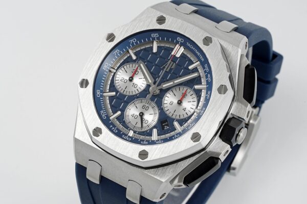 Replica Swiss Audemars Piguet Royal Oak Offshore Titanium &Amp; Blue Dial 43Mm