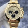 Replica Swiss Rolex Cosmograph Daytona Yellow Gold & Green Dial