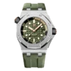 Replica Swiss AP Royal Oak Offshore Diver Green Dial