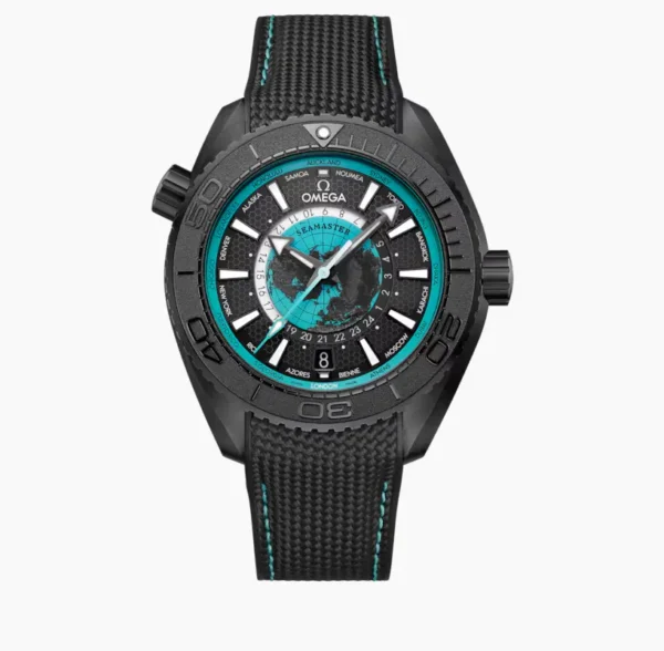 Replica Swiss Omega Seamaster Planet Ocean 45.5Mm Black Dial 1 Replica Swiss Omega Seamaster Planet Ocean 45.5Mm Black Dial