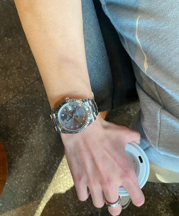 Replica Swiss Rolex Datejust 41 Silver Dial &Amp; Steel 11 Replica Swiss Rolex Datejust 41 Silver Dial &Amp; Steel