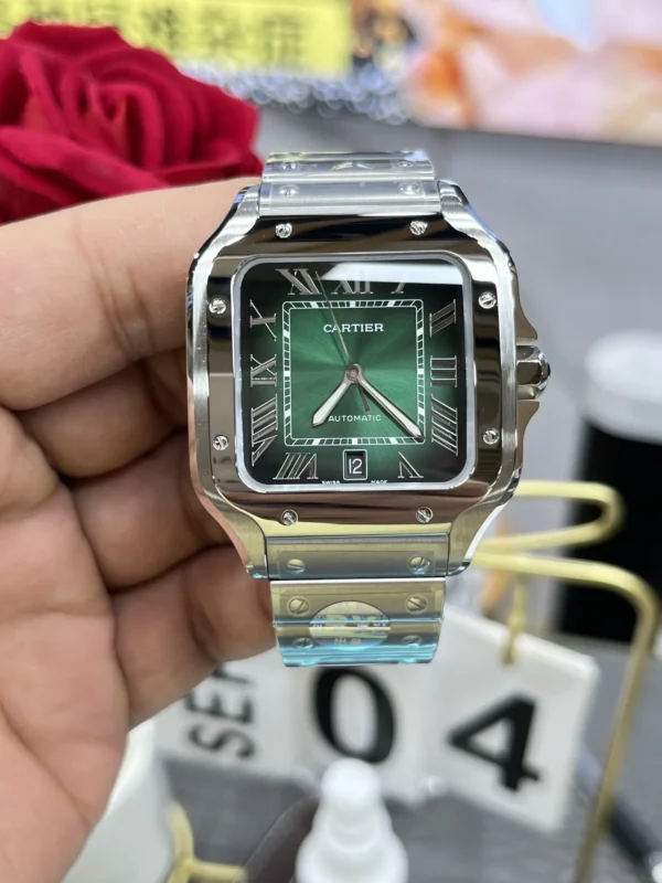 Replica Swiss Cartier Santos 39.8Mm 5 Replica Swiss Cartier Santos 39.8Mm