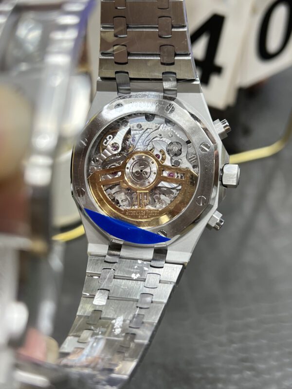 Replica Swiss Audemars Piguet Royal Oak Chronograph Steel &Amp; Black Dial 41Mm