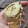 Replica Swiss AP Royal Oak Chronograph Yellow Gold 1017 ALYX 9SM