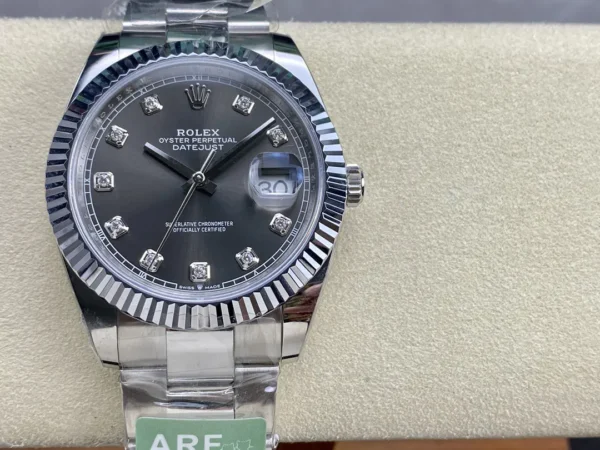 Replica Swiss Rolex Datejust 41 Silver Dial &Amp; Steel 12 Replica Swiss Rolex Datejust 41 Silver Dial &Amp; Steel