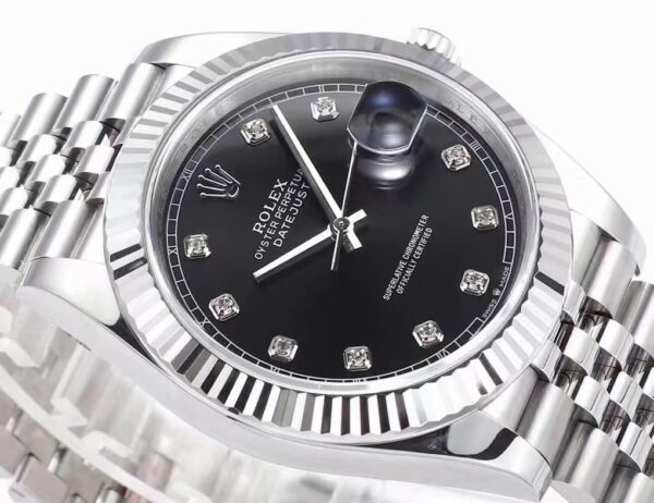 Replica Swiss Rolex Datejust 41 Black Dial &Amp; Steel 7 Replica Swiss Rolex Datejust 41 Black Dial &Amp; Steel