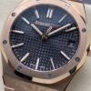 Replica Swiss Audemars Piguet Royal Oak Selfwinding Rose Gold & Black Dial 41mm