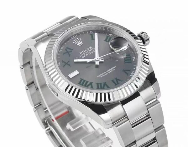 Rolex Datejust 41Mm Stainless Steel 126334 Gro Wimbledon