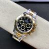Replica Swiss Rolex Cosmograph Daytona Two-Tone Gold & Black Dial
