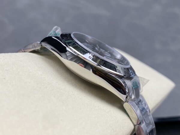 Replica Swiss Rolex Cosmograph Daytona 40Mm White Gold &Amp; Black Dial