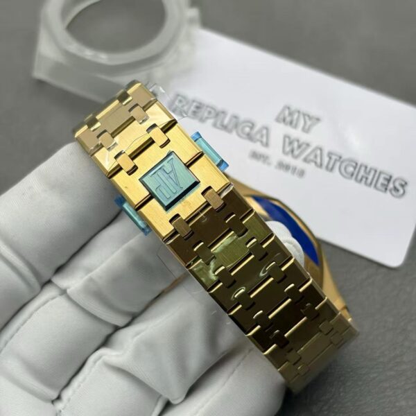 Replica Swiss Audemars Piguet Royal Oak Chronograph Yellow Gold &Amp; Smoked Champagne Dial 41Mm 4 2Fc71E8F12098E76858C766Cf47C9453