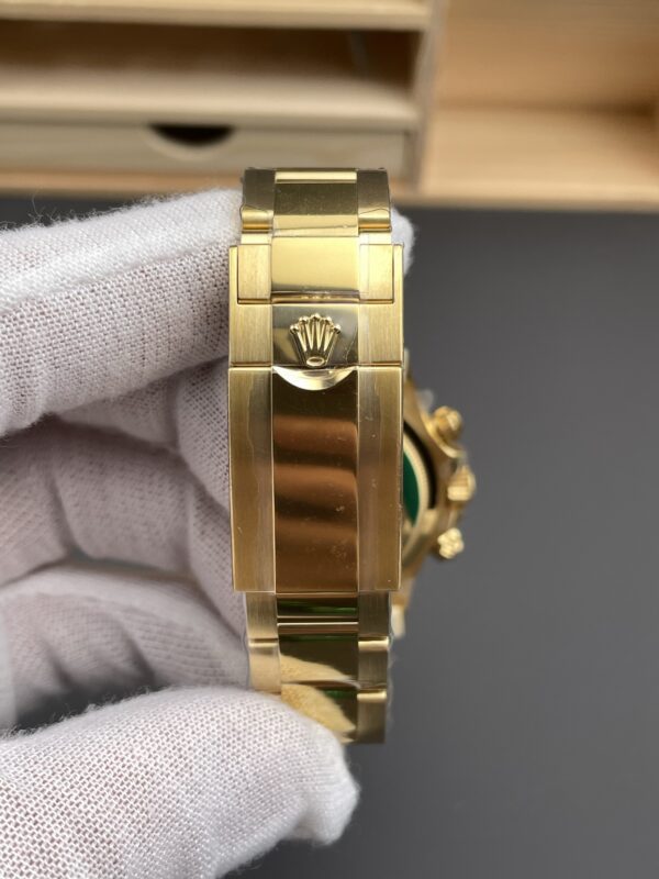 Replica Swiss Rolex Cosmograph Daytona Yellow Gold &Amp; Green Dial
