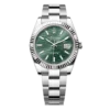 Replica Swiss Rolex Datejust 41 Green Dial & Steel