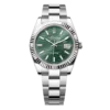 Replica Swiss Rolex Datejust 41 Green Dial & Steel