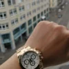 Replica Swiss Rolex Cosmograph Daytona Yellow Gold & Black Dial