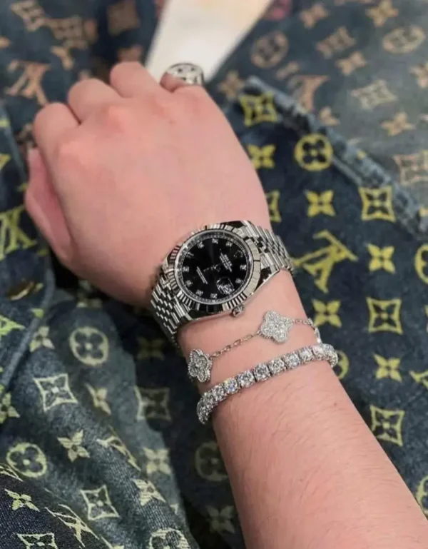 Replica Swiss Rolex Datejust 41 Black Dial &Amp; Steel 10 Replica Swiss Rolex Datejust 41 Black Dial &Amp; Steel