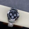 Replica Swiss Rolex Cosmograph Daytona 40mm White Gold & Black Dial