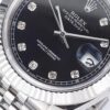 Replica Swiss Rolex Datejust 41 Black Dial & Steel