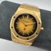 Replica Swiss Audemars Piguet Royal Oak Yellow Gold & Black Dial 39mm