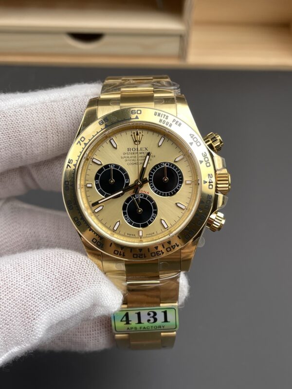 Replica Swiss Rolex Cosmograph Daytona Yellow Gold &Amp; Green Dial