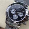 Replica Swiss Rolex Cosmograph Daytona 40mm White Gold & Black Dial